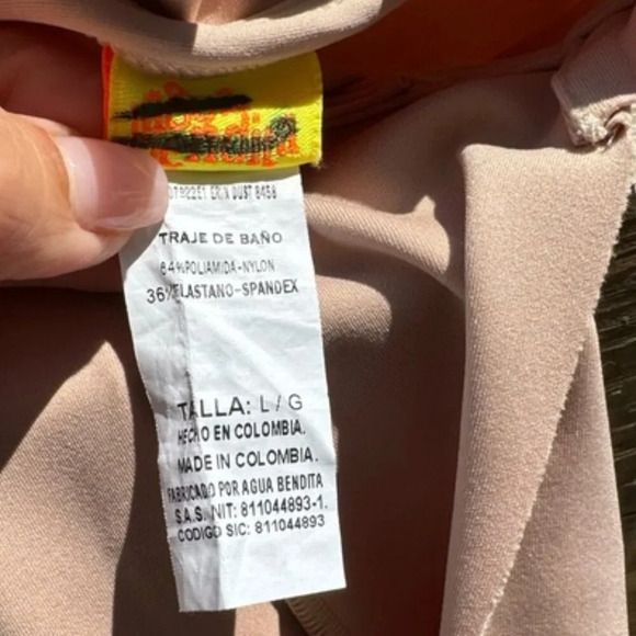 Free People Agua Bendita Erin One-Piece Size Large NWOT $180 - Picture 6 of 7